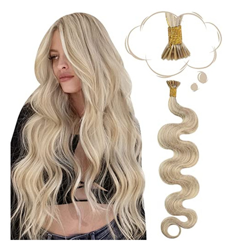 Moresoo Remy Itip Human Hair Extensions Body Wave 16 Kjzzl