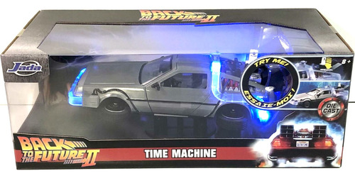 Back To The Future 2  Delorean Time Machine 1:24  Jada Toys