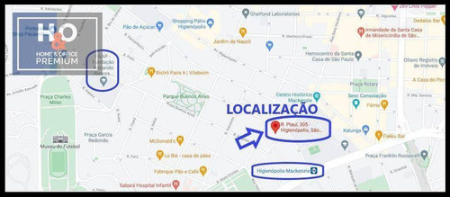 Imagem 18 de 18 de Apartamento Com 1 Dormitório Para Alugar, 40 M² - Higienópolis - São Paulo/sp - Ap2602