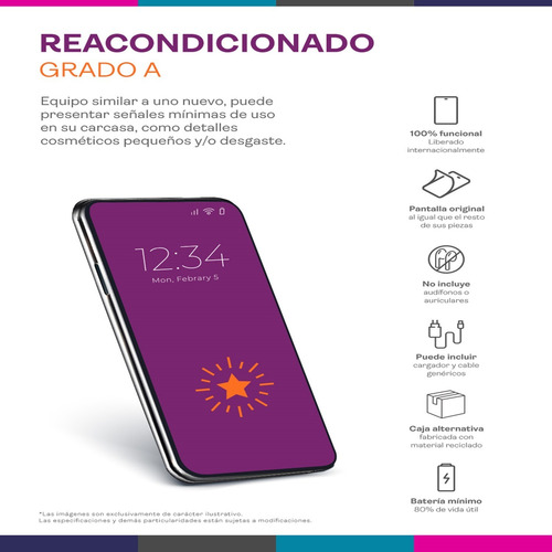 Apple iPhone 13 Pro 256gb Plata Reacondicionado (Reacondicionado)