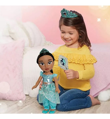 Muñeca Disney Jasmine Princess con accesorios para niños