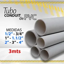 Comprar Tubo Conduit Pvc Blanco Electricidad Desde 1\u002F2  Hasta 4 