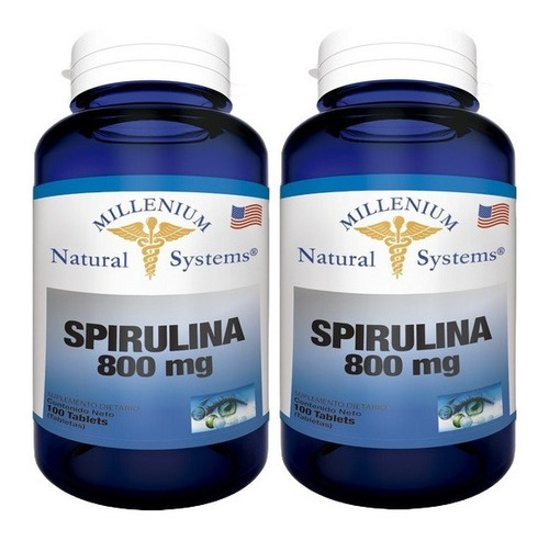 Spirulina Natural Systems X 2 F - Unidad a $720