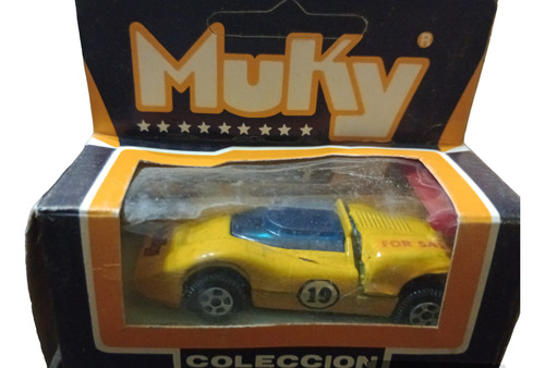 Autito A Escala Mac Laren Mga Turbo, Colección Muky Años 80s