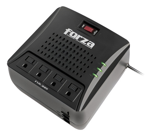 Regulador Forza Fvr-3001m 4c 3000va/1500w Rj45-11/timer