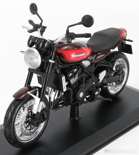 Moto  Kawasaki Z900rs   Die Cast Metal, Escala 1/12