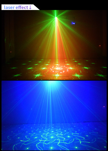 Lámpara LED de escenario XHXD DQ-R20 con cabezal móvil, 8 W, 5000 h de vida útil, función estroboscópica, puerto USB, diseño compacto, 9 cm de altura, 300 g de peso. ¡Perfecto para eventos!