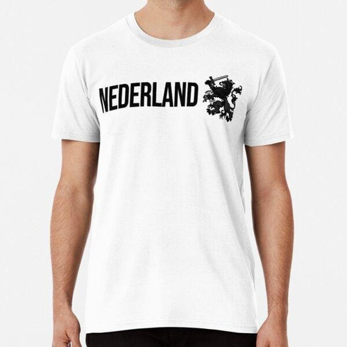 Remera Nederland Países Bajos Escudo De Armas Lion Holland H