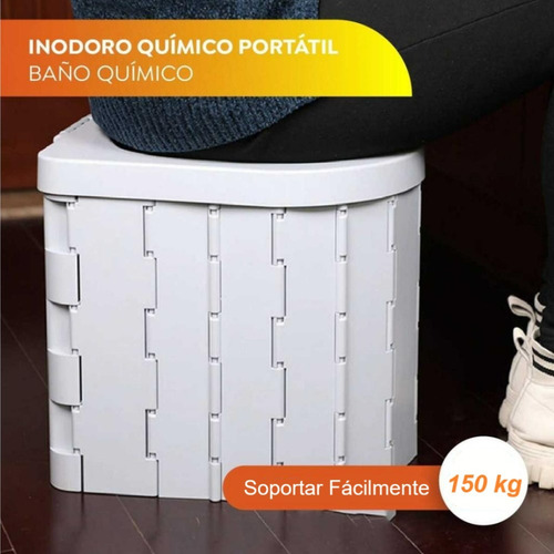 Inodoro Portátil Baño Plegable Para Camping