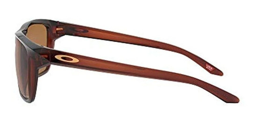 Imagem 3 de 3 de Óculos de sol Oakley Sylas Standard armação de o matter cor polished rootbeer, lente bronze de plutonite prizm, haste polished rootbeer de o matter - OO9448