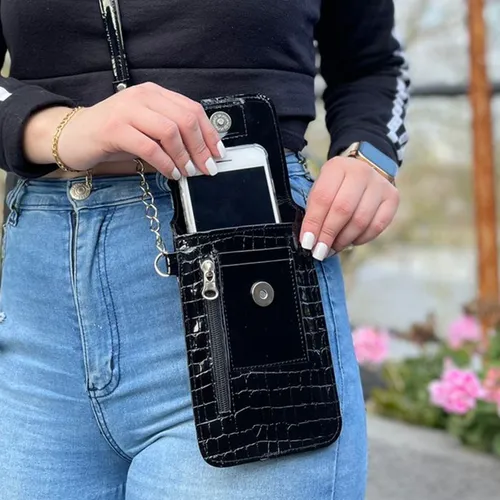 Carteras para el celular hot sale