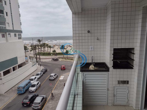 Imagem 3 de 25 de Apartamento Frente Mar 2 Dorms Caiçara Praia Grande - V3349