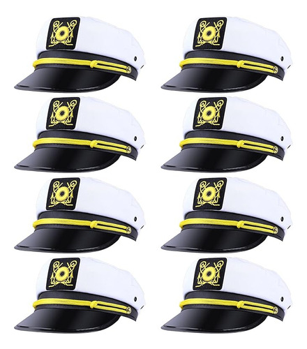 8 Sombreros Capitan Para Hombres Y Mujeres Sombreros Mariner