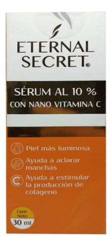 Sérum Al 10 % Con Vitamina C Eternal Secret Suero Facial 30