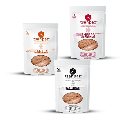 Imagen 1 de 10 de Tsanpaz Galletas Superfood 100% Naturales