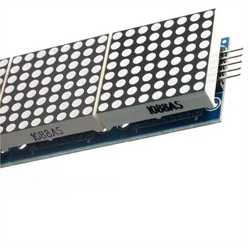 Módulo 4 X Matriz Led 8x8 Max7219, Para Arduino, Proyectos.