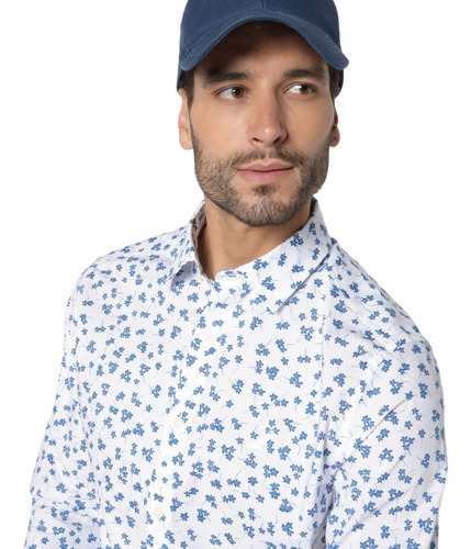 Nautica Camisa Para Hombre Mod W01183