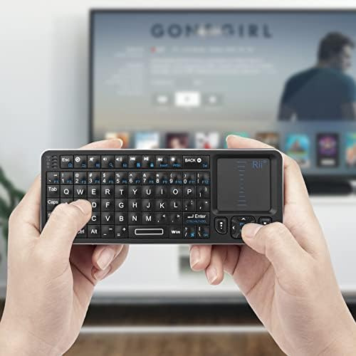 Zya Rii K06 Mini Teclado Bluetooth, Teclado Inalámbrico