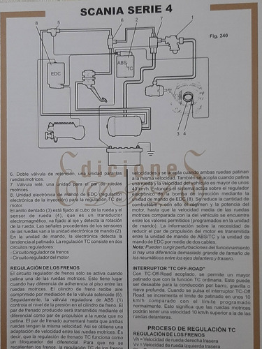 Manual De Servicio Para Frenos Scania Serie 4 1 Tomo