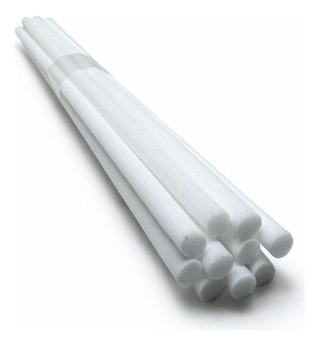 Varillas De Fibra Para Difusor Redondas Blancas 5x220 Mm X20
