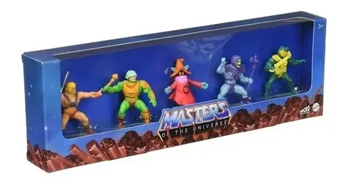 5 Mini Figuras 5cm Motu He-man Orko Skeletor Merman Manatarm