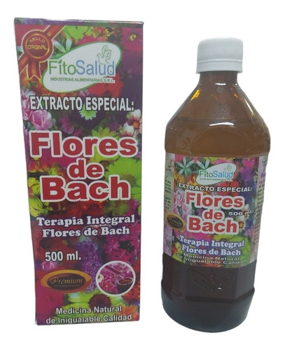 Extracto De Flores  De Bach, Botella De 500ml