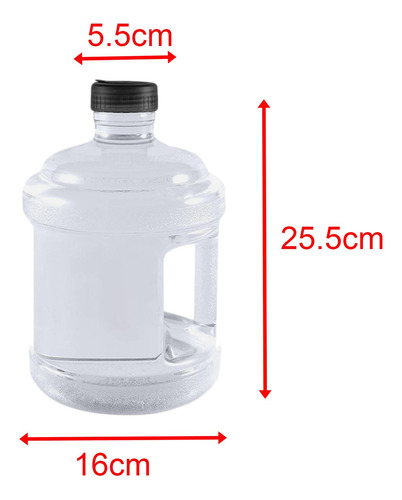 Cubo De Agua Portátil Redondo De 3l Para Beber Accesorios