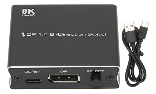 Displayport 8k Bidireccional A 30 Hz 4k A 120 Hz 1080p A