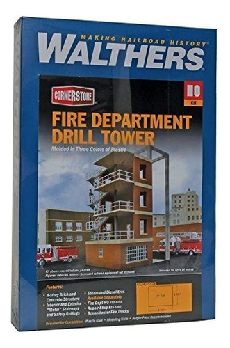 Walthers Cornerstone Departamento Del Fuego De Taladro 