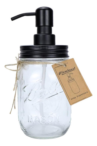 Plomkeest 16oz Mason Jar Dispensador De Jabón Dispensador De