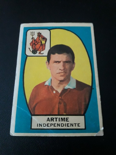 Campeon 1966. Figurita N° 69 Artime Independiente. Mira!!!!