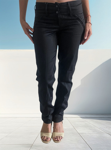 Pantalón Gabardina Recto Talles Grandes.