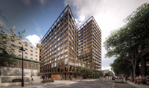 Venta Apartamento 1 Dormitorio Piscina Gym Sauna Microcine Sum Estacionamiento Lavadero Autos Edificio Brusco Centro Cordón Intendencia Montevideo Ixou
