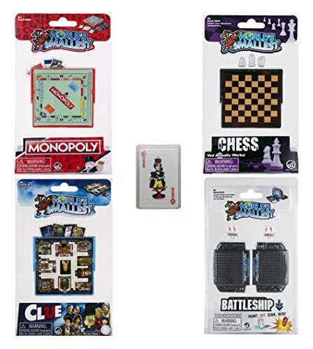 Miniature Clásico Paquete De Juegos  Monopolio  Rnwjg