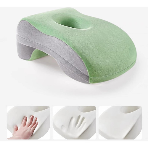 Cojín De Almohada Cojín Suave Portátil Práctico Verde