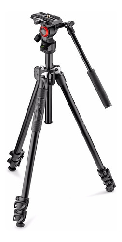Imagen 2 de 6 de Tripode Video Manfrotto Mk290lta3-v Cabezal Fluido En Cuotas