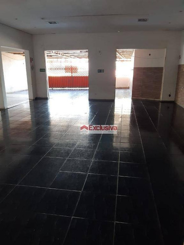 Imagem 13 de 30 de Salão Para Alugar, 200 M² Por R$ 2.800,00/mês - Jardim Fortaleza - Paulínia/sp - Sl0128