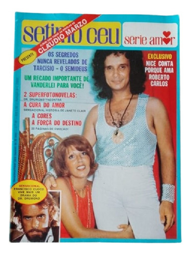 Revista Sétimo Céu Série Amor 19 Fotonovela Roberto Carlos (Usado)