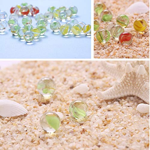 20 Canicas De Vidrio Mezclar Colores, 16mm/0.63inch, Ju...
