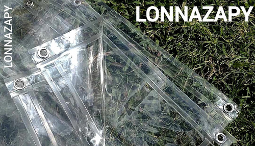 Lona Transparente Com Ilhós - Lonnazapy