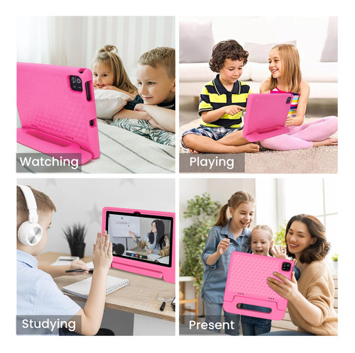 Tableta Infantil Iconiotk De 10.1 Pulgadas Con Android 14, 6
