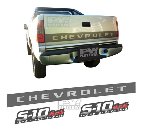 Calcos Chevrolet S10 Porton + S10 4x4 Turbo Electronic
