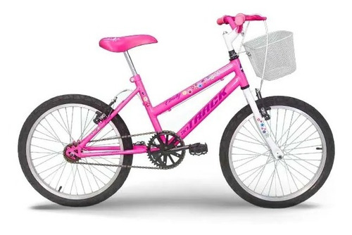 Bicicleta Track Bikes Cindy Aro 20 Passeio Infantil Criança 