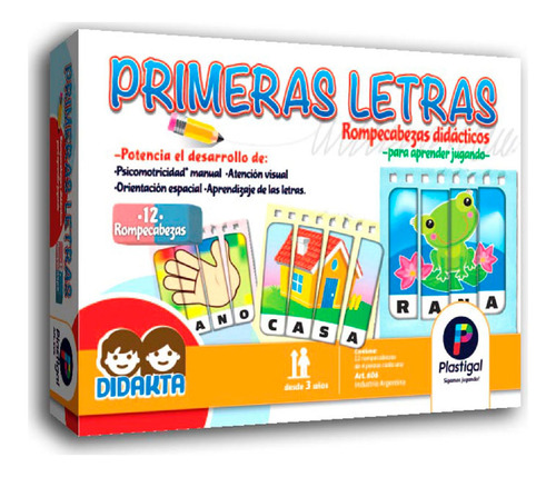 Primeras Letras - Rompecabezas Didácticos