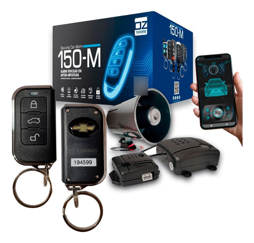 Alarma Bluetooth App Deluxe 150 Metros Tipo Chevrolet