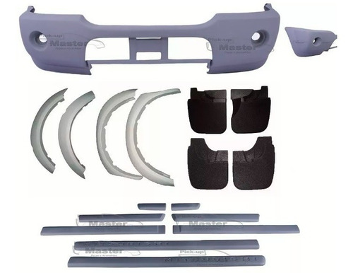 Kit Parachoque Transformação L200 Sport Gls 2005 / 2012