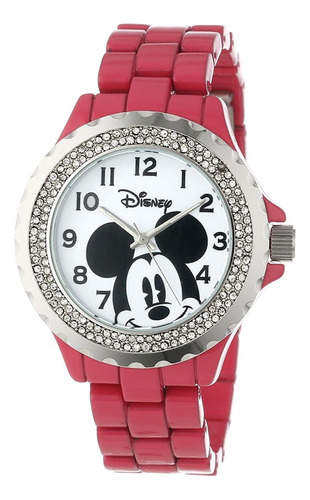 Reloj Mujer Disney W000505 Cuarzo Pulso Rosa Just Watches