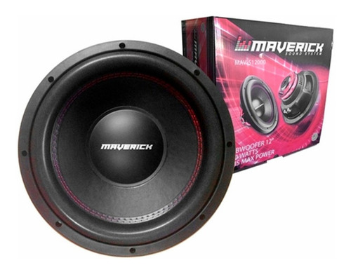 Subwoofer  12 Pulgada Maverick S12000 - Doble Bobina / 1600w