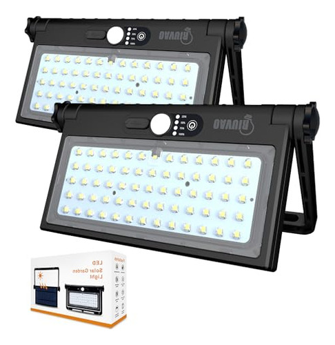 Luz De Trabajo Solar Led Recargable Luz De Inundación Con 3