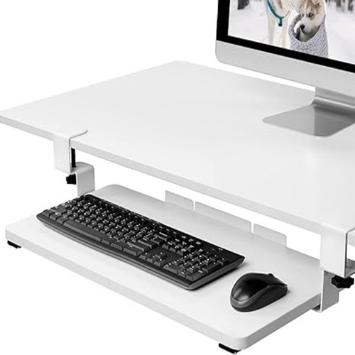 Flexispot Bandeja Para Teclado Deslizable Corta Sistema En C